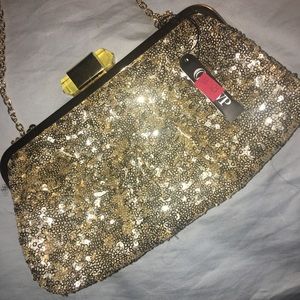 Shimmering Gold Clutch